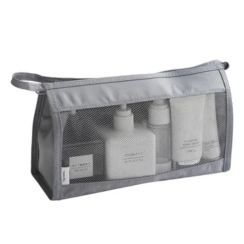 חדש, טיפוח תיק נסיעות קוסמטיקה שקית רשת אביזרי אמבטיה מחזיק תיק איפור ארגונית מיכל קופסת יופי לשטוף את התיק