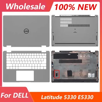 חדש תיק מחשב נייד עבור DELL Latitude 5330 E5330 LCD הכיסוי האחורי Palmrest בתחתית התיק העליון העליון הדיור נמוכה לכסות 08RX4 070YP אפור