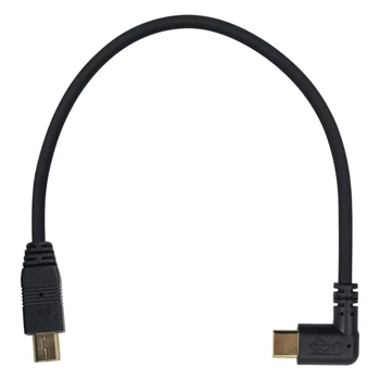 Mini USB Type C מתאם OTG פונקציה כבל 90 מעלות USB 3.1 Type C זכר Dropship
