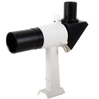 Angeleyes 6X30 90 מעלות מתכת Finder טווח עם הכוונת המקדימה עבור טלסקופ אסטרונומי Finder טווח