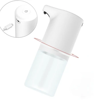 USB לטעינה אוטומטי קצף סבון מיכל חכם חיישן סבון נוזלי מתקן אוטומטי מכונת קצף, קרם ידיים מתקן אוטומטי